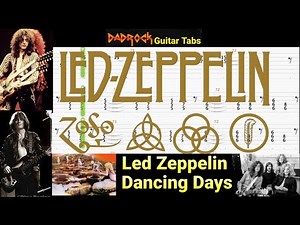 Dancing Days - Led Zeppelin - Guitar + Bass TABS Lesson