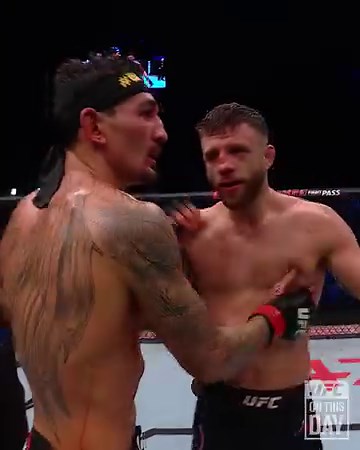 On This Day: Max Holloway vs Calvin Kattar - Fight of the Night!
