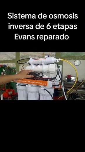 6-stage reverse osmosis system never stops working: diagnosis and solution