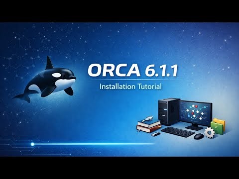 How to Install ORCA 6.1.1 on Windows | DFT Beginner Tutorial