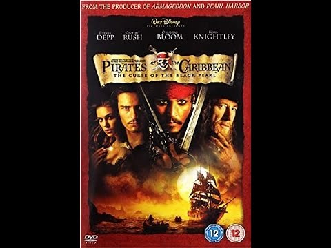 Opening to Pirates of the Caribbean: Curse of the Black Pearl UK DVD (2003)