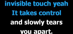 Invisible touch  - Genesis  - Karaoke  - Lyrics
