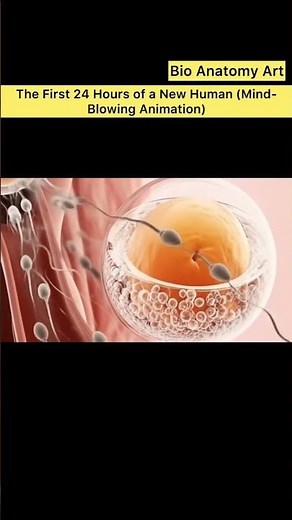 The First 24 Hours of a New Human (Mind-Blowing Animation)| Bio Anatomy Art | Gut Health