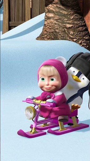 Se her! Vinteren Kommer! ❄️🐻 #Barnetv #MashaOgBjørnen #Tegnefilm
