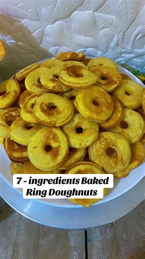 Elegant, soft, no-fry donuts- just 7 ingredients and pure joy. Save this for weekend baking please #bakingfromhome #ringdonuts#bakerTok #pastrylovers #foryoupage #ceatorsearchinsghts #diybaking