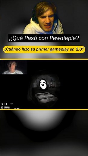 ¿Cuándo subió su primer gameplay 2.0?😱 La Historia de Pewdiepie #pewdiepie #mrbeast #youtube
