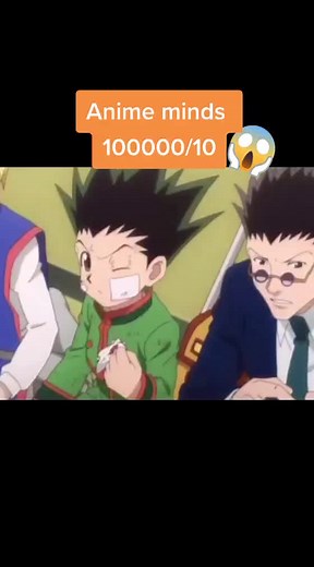 When anime kids have minds😱