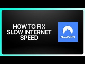 How To Fix NordVPN Slow Internet Speeds in NordVPN ! Tutorial