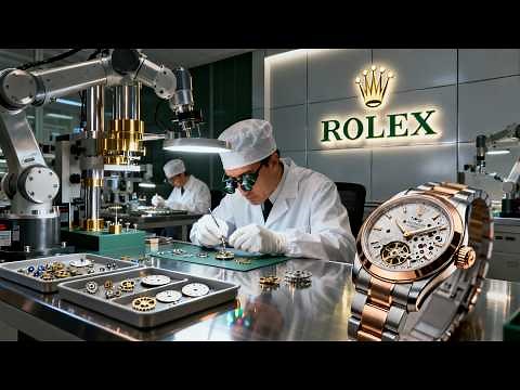 How Rolex Watches are Made in Factory
