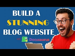 Build a Stunning Blog with React & Docusaurus | Full Step-by-Step Guide for Beginners !