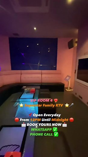 VIP Room Experience at Superstar Family KTV Muar
