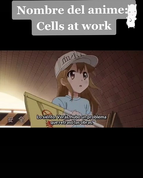 Cells at Work Plaquetas Anime: Fun and Informative Animation