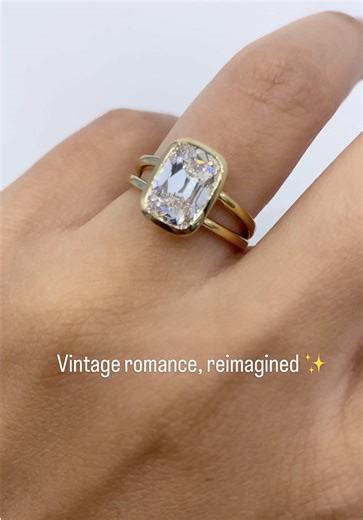 Old Mine Cut Engagement Rings: Vintage vs. Modern
