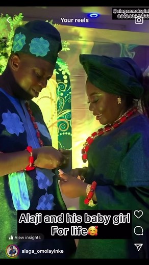 22 reactions | May your love for each other never turn sour till the rest of life insha Allah爐❤️❤️.For. Bookings and Enquiries, please send a dm. You can also call or chat me on 08124364066......#alagaomolayinke #lovers #yorubaweddings #love #alagaijoko #alagaiduro #alagainlagos #alagainikeja #party #owanbe #mrandmrs #alagainigando #celebrityalaga #couple #bride #groom | Alaga Omolayinke | Facebook