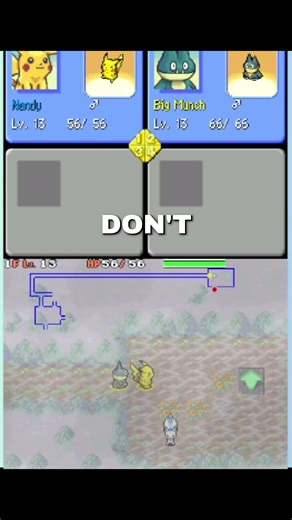 Pachirisu didn’t want the smoke #pokemon #pokemoncommunity #pokemonmysterydungeon