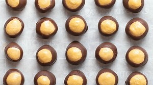 4.7K views · 32 reactions | No-Bake Peanut Butter Balls – An easy recipe for the best classic buckeyes, a beloved candy featuring creamy and rich peanut butter balls dipped in chocolate. Full recipe here! https://www.aspicyperspective.com/no-bake-peanut-butter-balls-recipe-best-ever-buckeye-candy/ | A SPICY PERSPECTIVE | Facebook