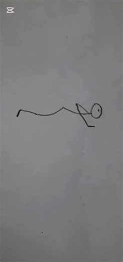 push up stick figure drawing | cartoon drawing