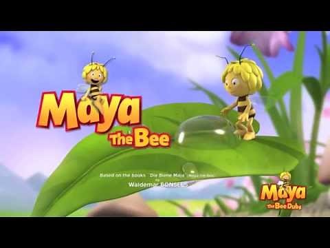 English: Here Comes Maya the Bee