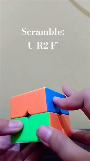 2x2 rubik's cube magic trick #rubikscube #cubing