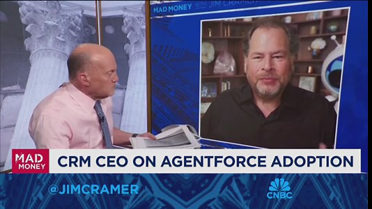 Salesforce CEO Benioff: We've really been able to elevate our platform with agentics