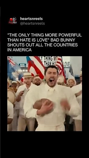 Bad Bunny’s Real Super Bowl Moment: “Love over Hate” Message