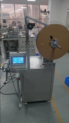 Carrier tape winding machine #semiconductor #machine# Auto tape winding