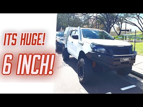 NP300 NAVARA BODY LIFT INSTALL!