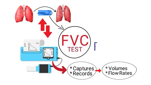 1.9K views · 33 reactions | Forced vital capacity (FVC) is a measure of the maximum amount of air a person can exhale forcefully and completely after taking a deep breath, often used to assess lung function. ✔️ | Respiratory Therapy Zone | Facebook