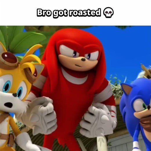 Knuckles gets INSULTED 💀 #sonic #memes