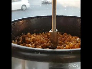 How to make a Popcorn Caramel ||using machine ||easy cooking