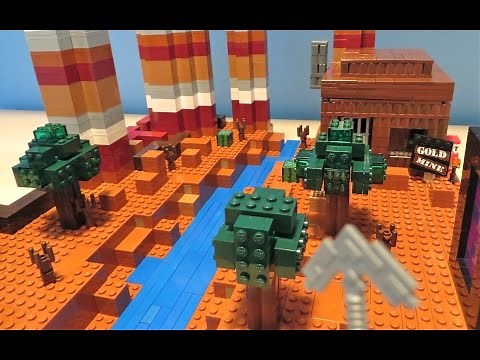 LEGO Minecraft Mesa
