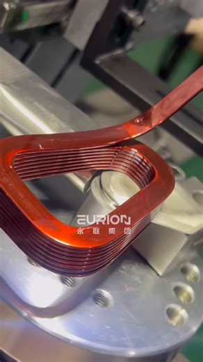 Ritter US | Axial flux motor coil winding — trapezoidal coils in action ⚙️ This video shows how we form enameled flat copper wire coils for axial flux... | Instagram