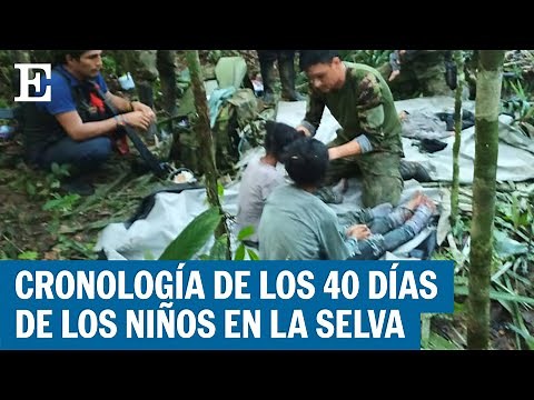COLOMBIA: Cronología de la búsqueda de los niños perdidos en la selva durante 40 días | EL PAÍS