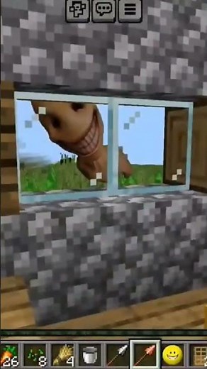 This terrifying mod Verity in bedrcok edition #minecraft #minecrafthorror #horror #verity