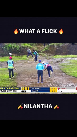 What a Flick 🫨 #srilankasoftballofficial #halielacaribians #kottawaelegance #pandurasuperfashion #VenusBologna #danushkasampath #nilantha #softball | Srilanka Softball Official