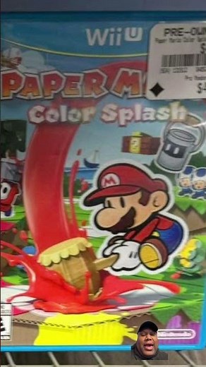 Paper Mario Color Splash Nintendo Wii U