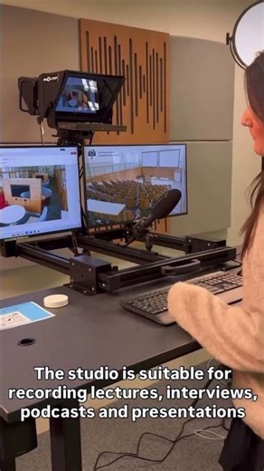 Take a look inside the new One-Button Studio at UCD Smurfit School!