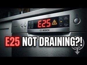Bosch Dishwasher Shows E25 ERROR What Does It Mean? (2026)