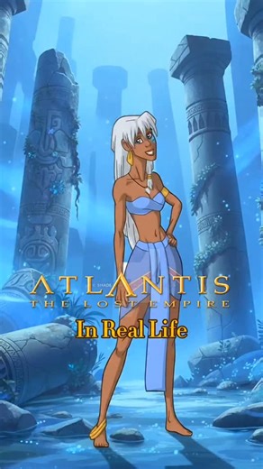 @dream.ai5 on Instagram: "Atlantis the lost empire, in Real life. #atlantis #atlantide #kida #disney #kling"