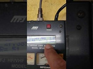 Mfj 259b quick operation antenna swr