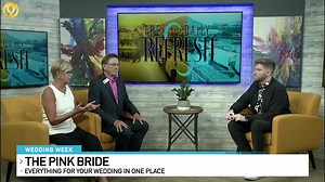 We had a great time on the Daily Fresh Ch 9 ABC Chattanooga. Thank you Josh for being such a super host!! Check out The Pink Bride upcoming wedding shows. | The Pink Bride