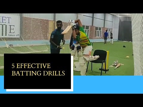 5 Basic Drills for Beginners | Batting Basics