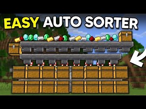 Automatic Item Sorter in Minecraft 1.21