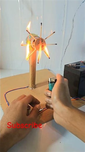 Amazing Heat Powered Fan Experiment! 🔥 DIY Science Project