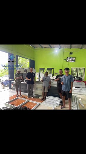 ✨Completed the installation and training of a set of UPVC equipment for a customer in Yogyakarta, along with free door and window production training👍 ☎️：0852 8229 0959 #kepromachinery #indonesia🇮🇩 #upvc #aluminum #construction #windows #door #glass #curtainwall #upvcwindows #aluminumwindows