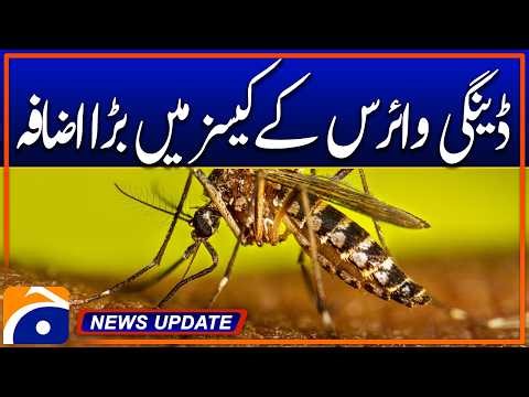 "Dengue Virus Cases Surge Sharply, Health Authorities Raise Alarm" - News Update 06:30 PM - Geo News