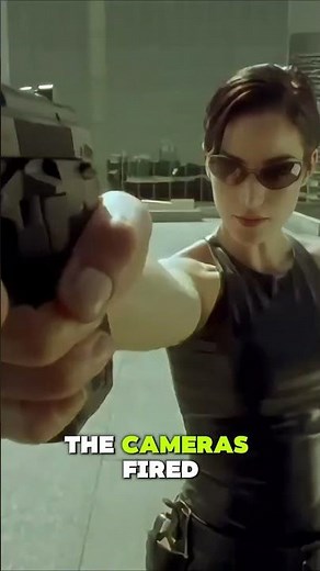 This iconic Matrix scene was real
