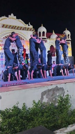 pyramid performance l Annual function l Riya Children Academy Watika #pyramid