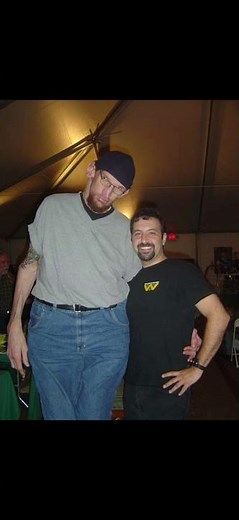 RIP Matthew McGrory, was an American actor. At 7 ft 6 in he was recognized as the tallest actor