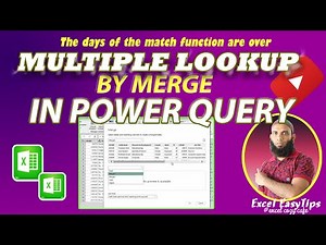 multiple lookup in power query, it's easy